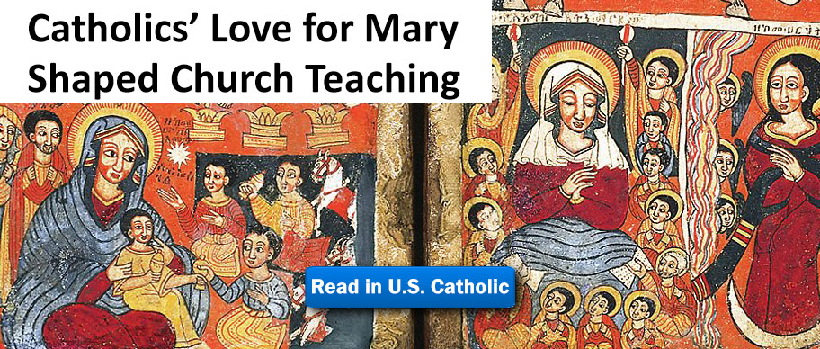 Catholics’ Love for Mary Shaped Church Teaching